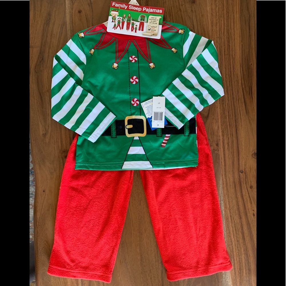Christmas Elf Pajama Set